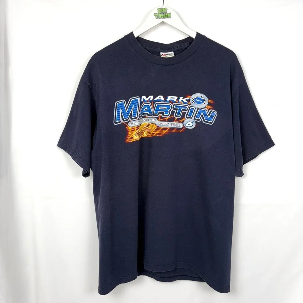 Vintage 2002 NASCAR Mark Martin T-Shirt - Picture 1 of 5